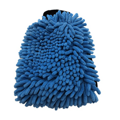 Double Sided Cleaning Cloth and Microfiber Wipe Gloves Set