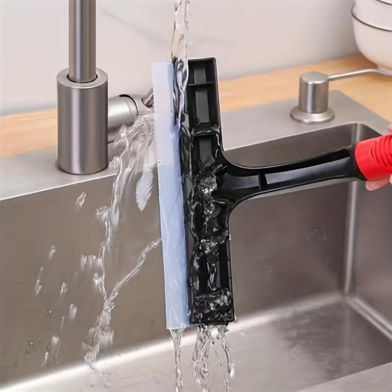 Efficient T Shaped Cleaning Brush for Car Glass Mirror Windows