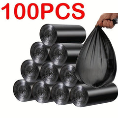100pcs 5pack Disposable Garbage Bags Trash Bags Kitchen Waste Sorting Bags