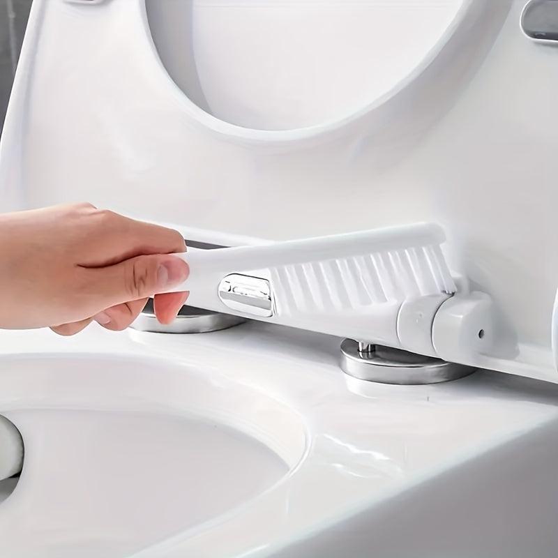 Wall Mounted Toilet Brush Set with Flexible Silicone Bristles