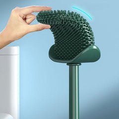 Silicone Wall Mounted Toilet Brush Set