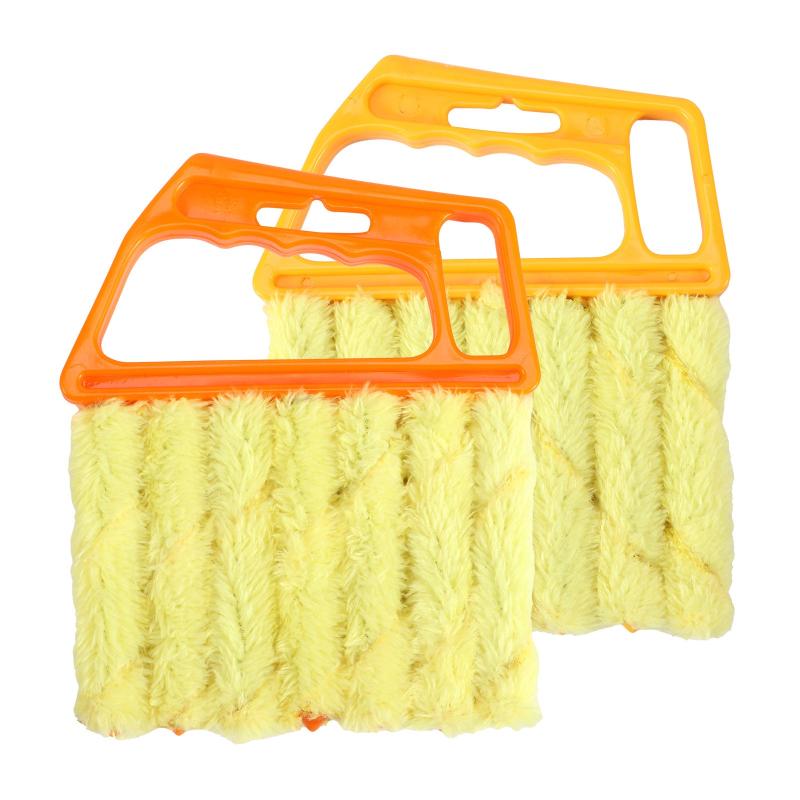 2pcs Handheld Cleaning Brush for Blind Window Cleaner