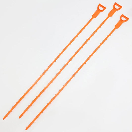 Pack Of 3 Drain Plug Tool Sink Snake Drain Auger Snake