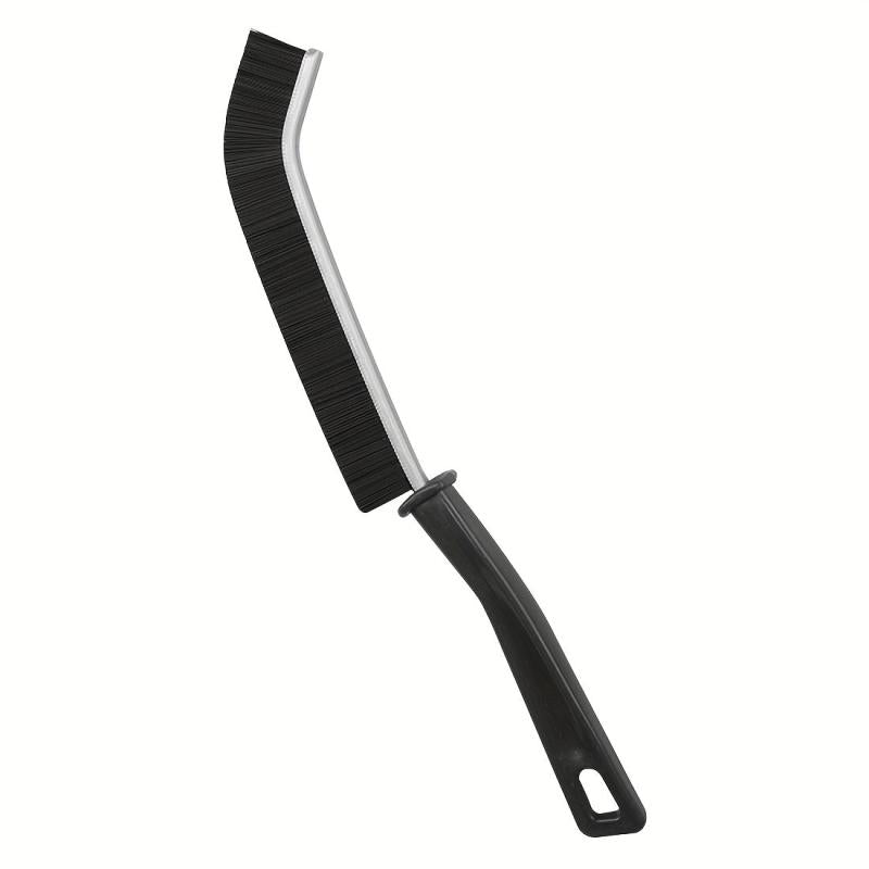 Long Handle Groove Cleaning Brush with Hard Bristles