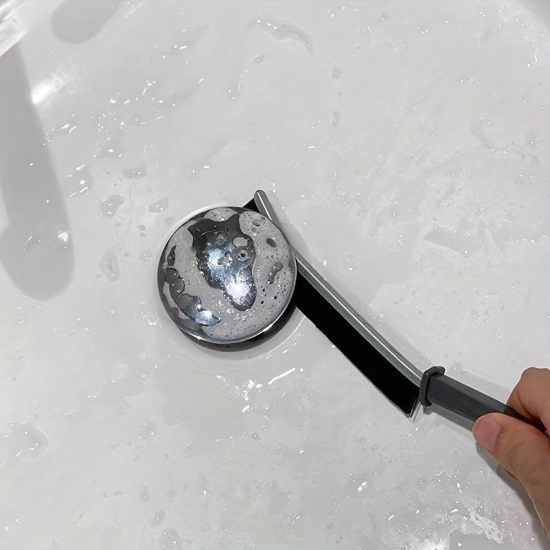 1pc Groove Cleaning Brush MultiFunctional Cleaning Brush Bathroom Crevice Brush