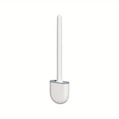 Silicone Brush Head Toilet Brush Leak Proof Base Convenient Sanitary Storage