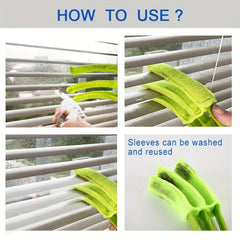 Blind Cleaner Duster Brush Tool Kit 3PCS Household Cleaning Tools