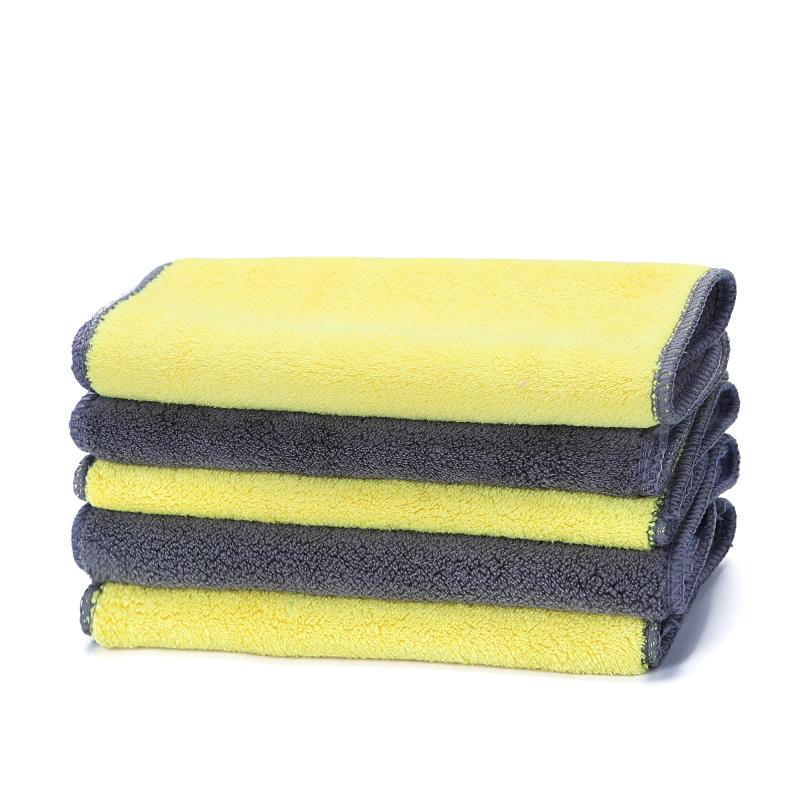 5pcs Hanging MicroFiber Kitchen Towels Soft Absorbent Cleaning Rags