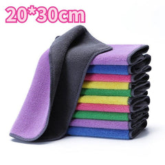 5pcs Hanging MicroFiber Kitchen Towels Soft Absorbent Cleaning Rags