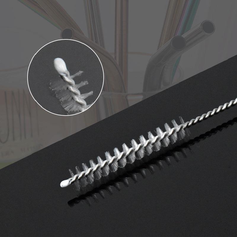 5pcs 304 Stainless Steel Bottle Brushes Straw Cleaning Brush