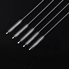 5pcs 304 Stainless Steel Bottle Brushes Straw Cleaning Brush