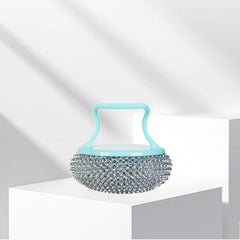 1pc Kitchen Cleaning Brush With Handle Pot Brush 1 Handle 3 Brush Heads