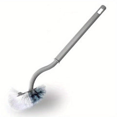 1pc S Rod Toilet Brush No Dead Corner Soft Hair Long Handle Toilet Brush