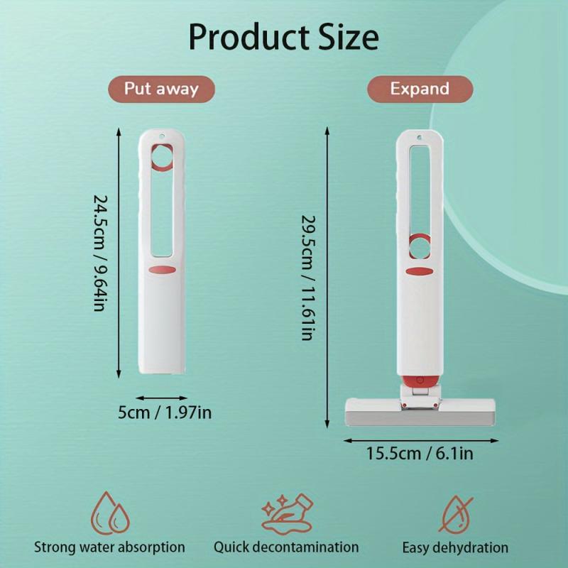 5pcs Mini Handheld Sponge Mop Hand Wash Desktop Glass Wiper