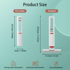 5pcs Mini Handheld Sponge Mop Hand Wash Desktop Glass Wiper