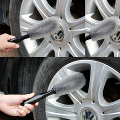 Steel Ring Dead Corner Cleaning Brush for Car Washing and Tire Cleaning