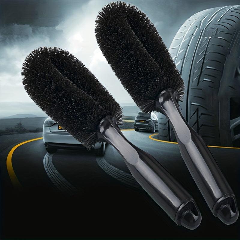 Steel Ring Dead Corner Cleaning Brush for Car Washing and Tire Cleaning