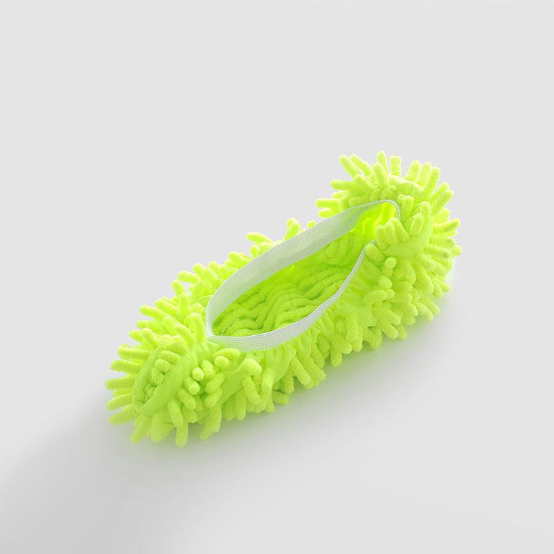 Chenille Lazy Mopping Slippers Cover Washable Cleaning Supplies