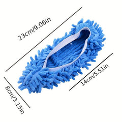 Chenille Lazy Mopping Slippers Cover Washable Cleaning Supplies