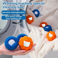 8pcs Laundry Ball Kit Reusable Hair Remover Cleaning Lint
