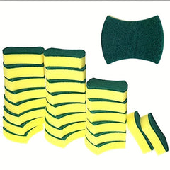 20pcs High Density Sponge Wipes Household Dishwashing Cloth