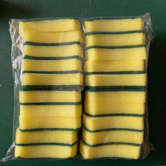 20pcs High Density Sponge Wipes Household Dishwashing Cloth