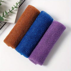 3PCs African Bath Towels Sauna Towels Bathing Back Scrubbing Nylon Bath Towels