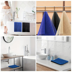 3PCs African Bath Towels Sauna Towels Bathing Back Scrubbing Nylon Bath Towels