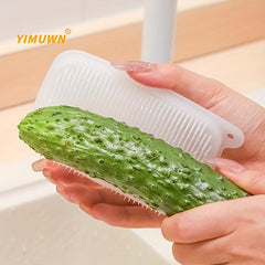 Bendable Sink Brush for Fruit and Vegetable Peel Cleaning