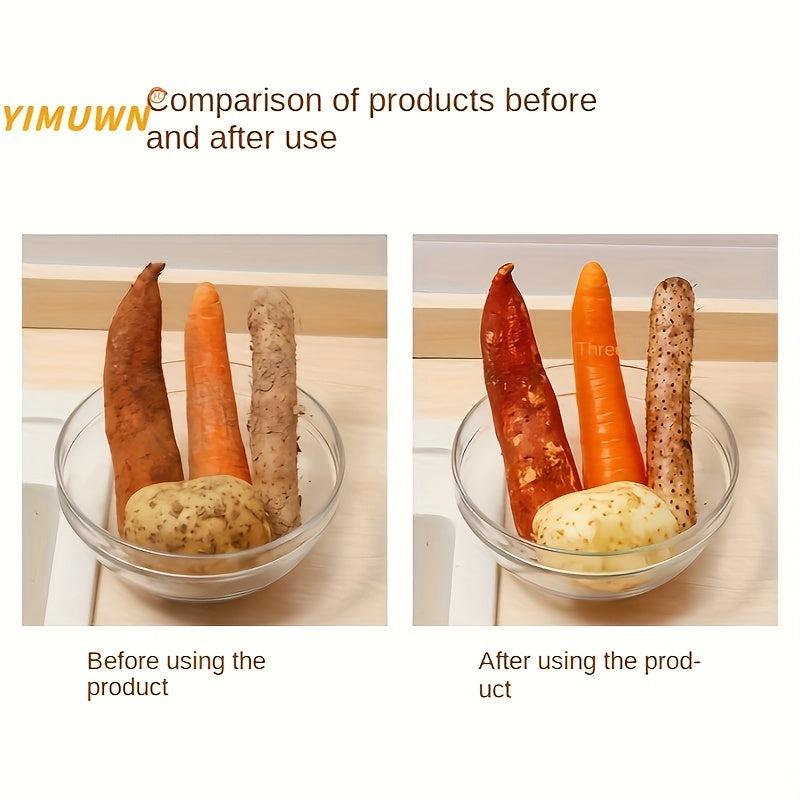 Bendable Sink Brush for Fruit and Vegetable Peel Cleaning