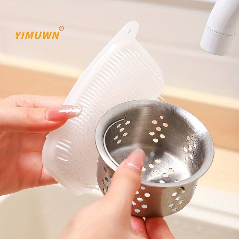 Bendable Sink Brush for Fruit and Vegetable Peel Cleaning