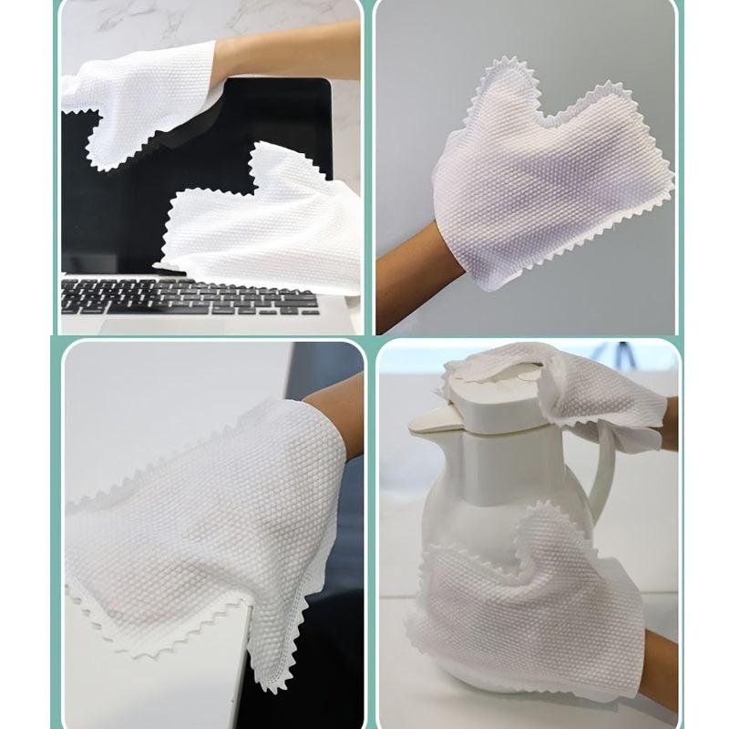 10pcs Reusable Cleaning Gloves for Kitchen and Household Cleaning
