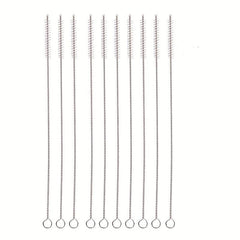 10pcs Glass Straw Cleaning Brushes Fish Tank Pipe Brush