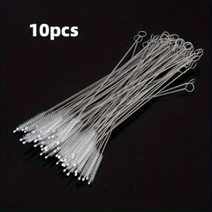 10pcs Glass Straw Cleaning Brushes Fish Tank Pipe Brush