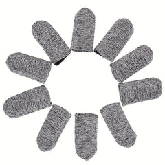 1 Pair Finger Cots Reusable Anti-cut Protection Fingertip Cover Set Of 2