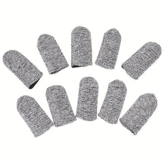 1 Pair Finger Cots Reusable Anti-cut Protection Fingertip Cover Set Of 2