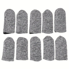 1 Pair Finger Cots Reusable Anti-cut Protection Fingertip Cover Set Of 2