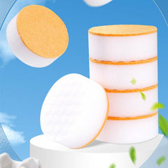 10pcs Dual Sided Shoe Cleaner Sponge for Whitening Shoe Soles