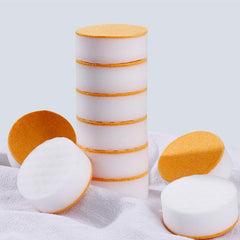 10pcs Dual Sided Shoe Cleaner Sponge for Whitening Shoe Soles