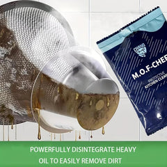 5pcs Heavy Duty Degreasing Cleaner Powder for Stubborn Stains