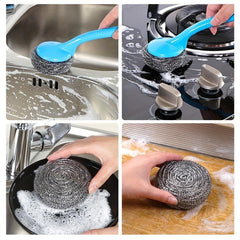 Stainless Steel Scrubber for Stubborn Messes