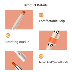 2-in-1 Window Cleaning Squeegee & Clothes Rail Multifunctional Tool