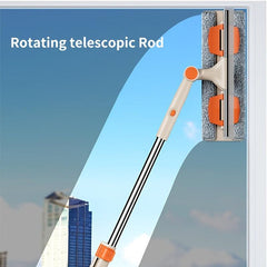 2-in-1 Window Cleaning Squeegee & Clothes Rail Multifunctional Tool