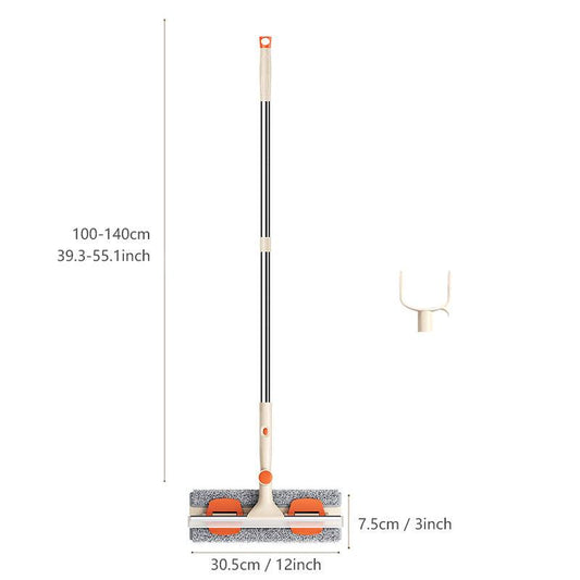 2-in-1 Window Cleaning Squeegee & Clothes Rail Multifunctional Tool
