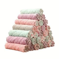 Thick Household Cleaning Cloth Wet Wipes Quick Drying Washable