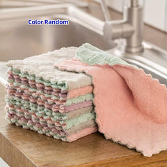 Thick Household Cleaning Cloth Wet Wipes Quick Drying Washable