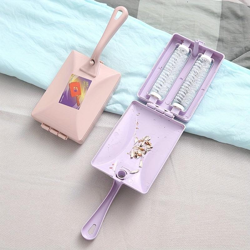 Household Cleaning Brush Double Roller Dust Removal Brush