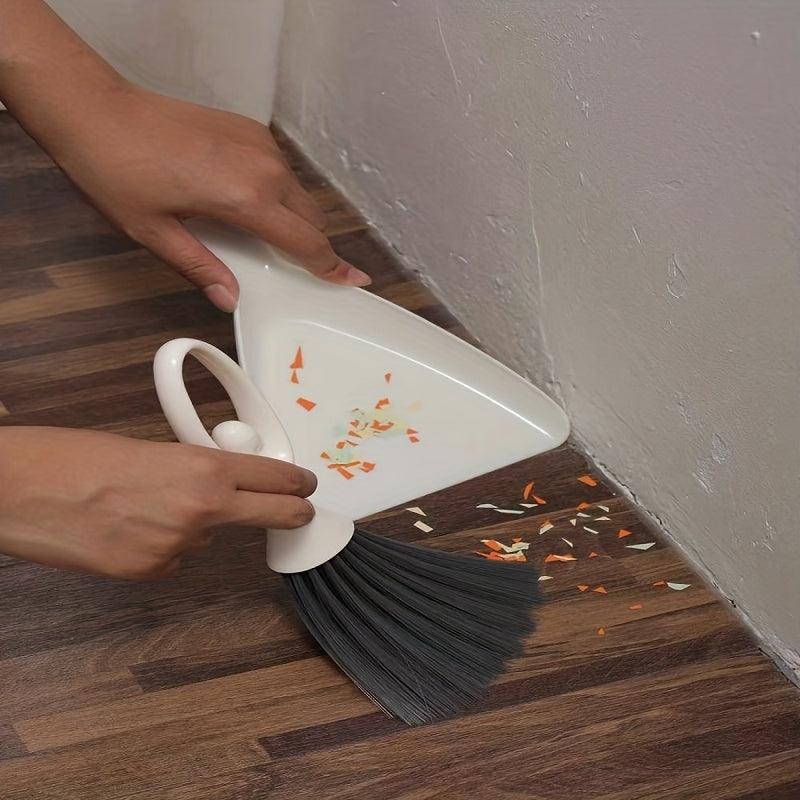 Mini Cleaning Brush and Dustpan Set Portable Desktop Sweeping Tool
