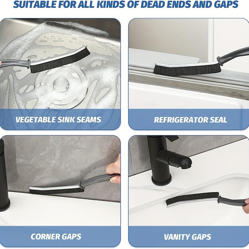 4pcs Upgraded Gap Cleaning Brush Handheld Groove Household Cleaning Tool