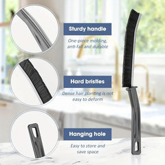4pcs Upgraded Gap Cleaning Brush Handheld Groove Household Cleaning Tool